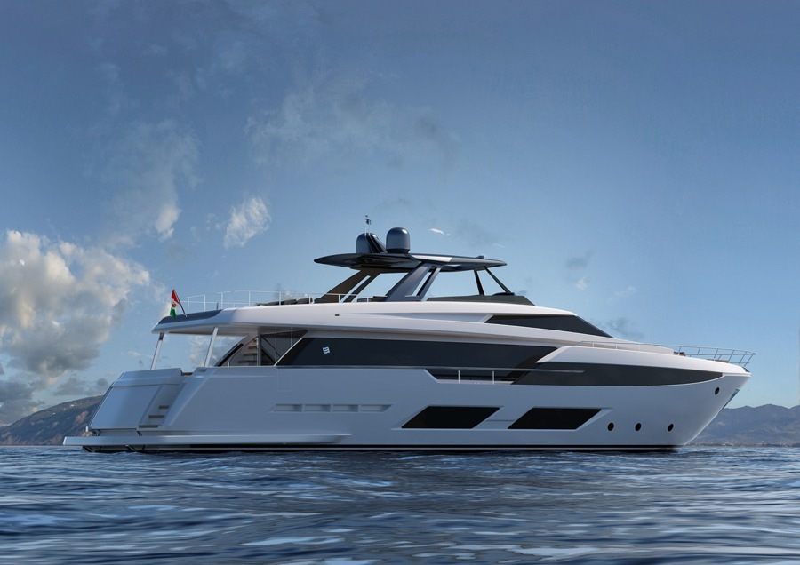 imagen 10 de 920 project, el imponente yate de Ferreti Yachts.