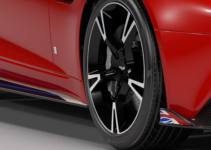 imagen 10 de Aston Martin Vanquish S Red Arrows Edition. Para volar a ras de suelo.