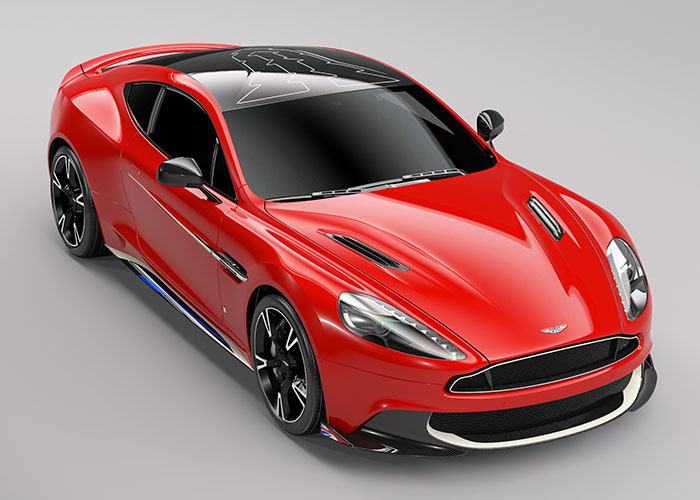 imagen 1 de Aston Martin Vanquish S Red Arrows Edition. Para volar a ras de suelo.