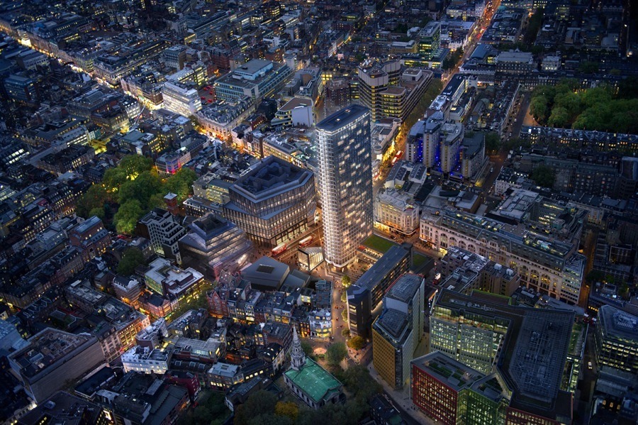 imagen 16 de Centre Point: a la venta el ático más alto del West End, Londres.