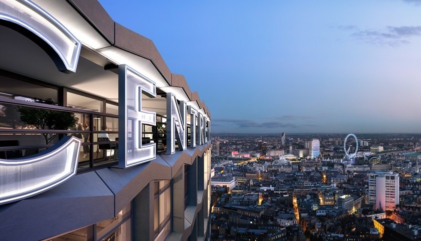 imagen 13 de Centre Point: a la venta el ático más alto del West End, Londres.