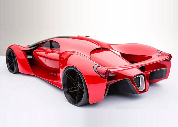 imagen 4 de Ferrari F80 Concept. El futuro donde todavía no hemos llegado.