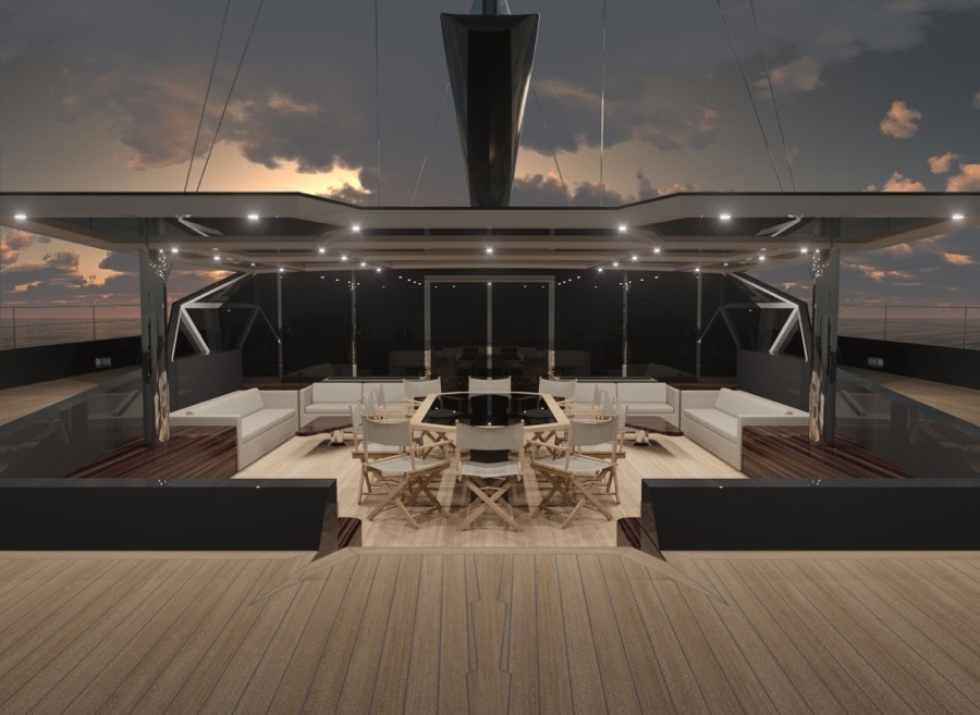 imagen 5 de Gemma Yacht, un nuevo concept para un velero de ensueño.
