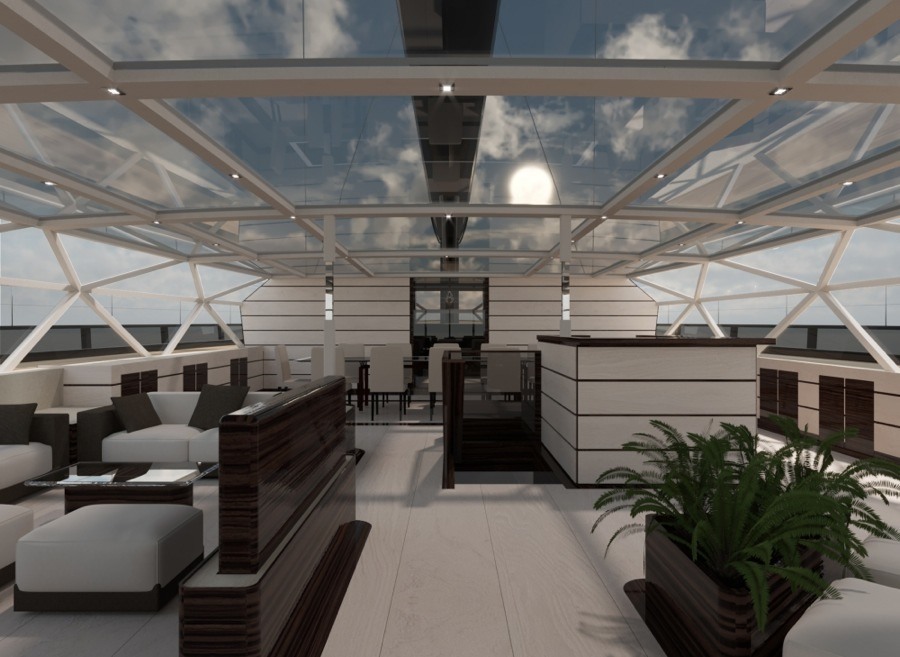 imagen 6 de Gemma Yacht, un nuevo concept para un velero de ensueño.