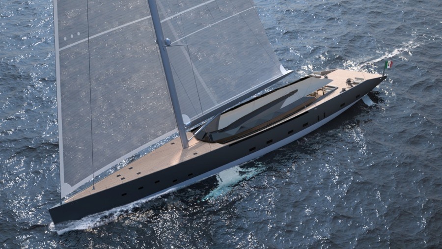 imagen 1 de Gemma Yacht, un nuevo concept para un velero de ensueño.