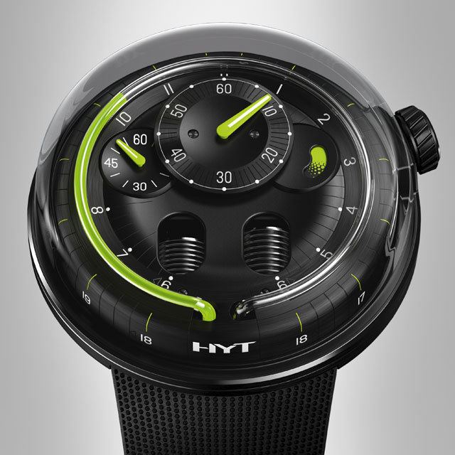 imagen 5 de HYT H0: relojería hidromecánica para romper las reglas del tiempo.
