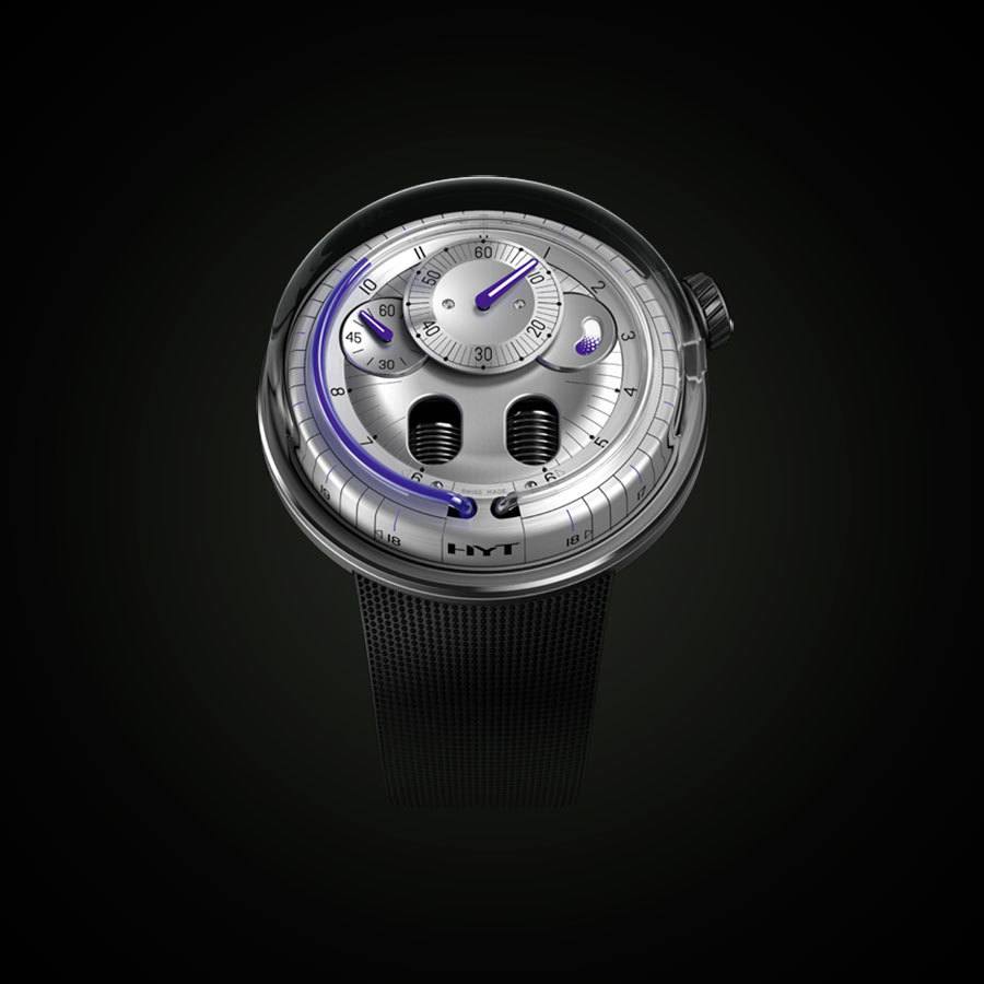 imagen 3 de HYT H0: relojería hidromecánica para romper las reglas del tiempo.