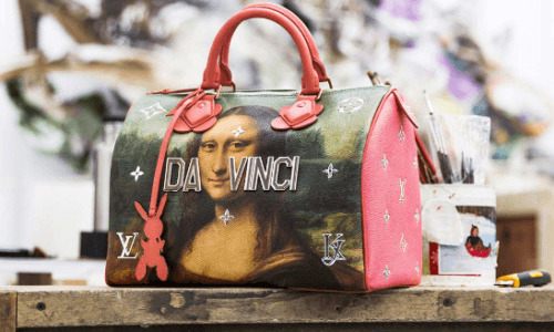 Louis Vuitton lleva el arte a sus bolsos con Jeff Koons.