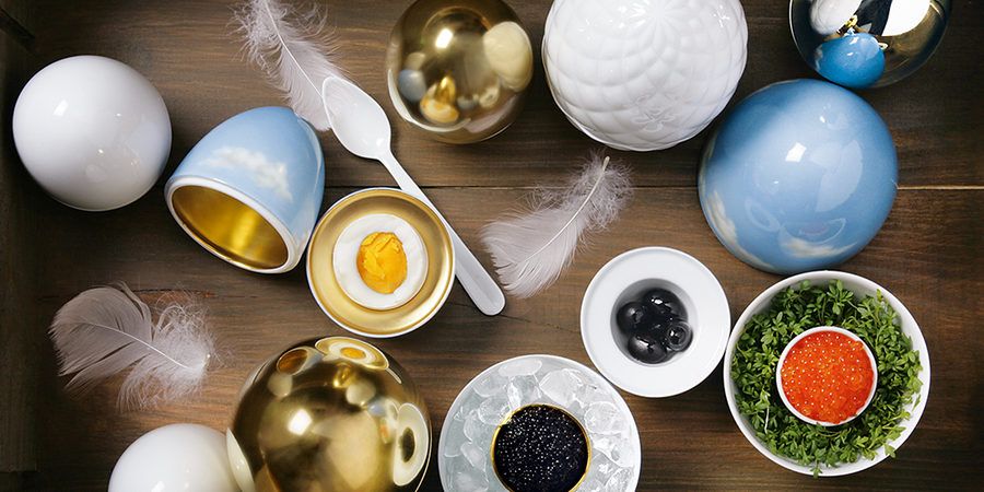 Matroschka y Matroschischka: huevos de pascua de cuento para las mesas más sofisticadas.