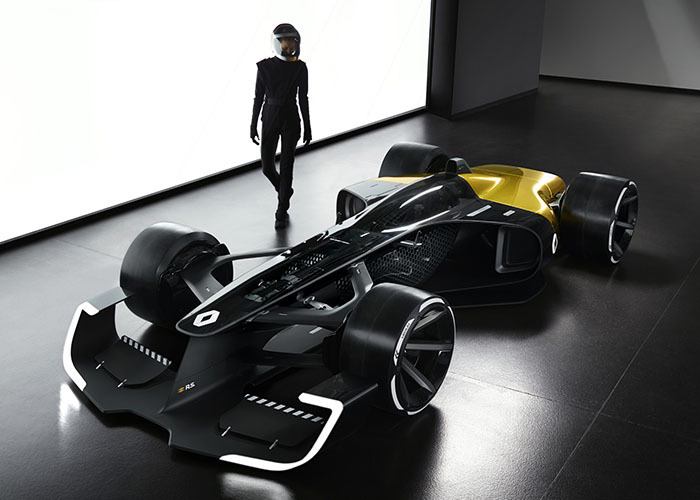 imagen 1 de La Fórmula 1 del futuro comienza aquí: Renault R.S. 2027 Vision.