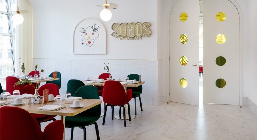 imagen 3 de Somos, el primer restaurante dual de Madrid: un restaurante de día, otro de noche.