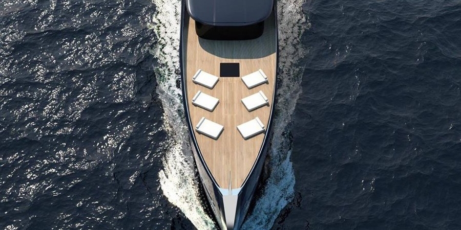 Tuxedo, un concept yacht de vanguardia tan elegante como un esmoquin.
