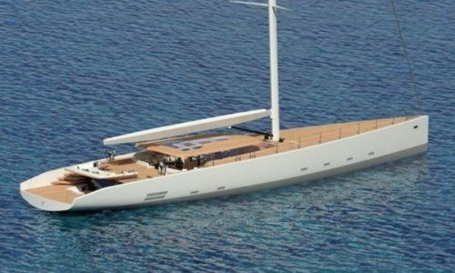 Así será el nuevo velero de Wally Yacht: el Wally 145, de 44 metros de eslora.