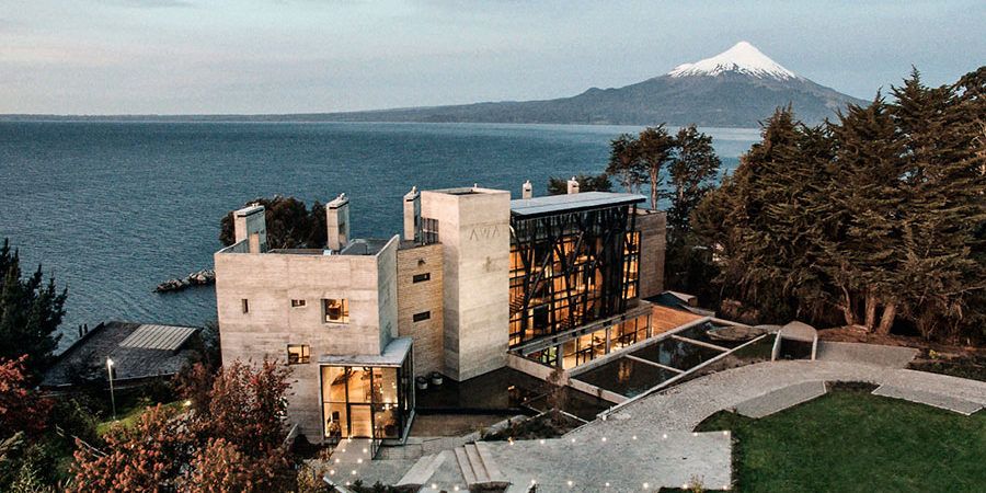 AWA, un hotel con vistas al volcán para olvidar todo lo demás.