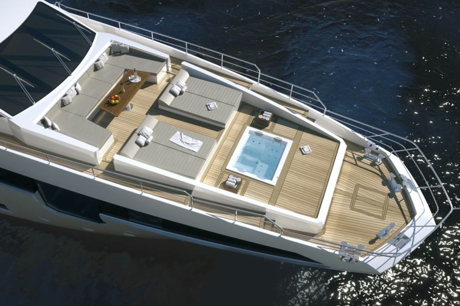 imagen 3 de Azimut presentará en septiembre un nuevo yate hecho a lo Grande: el Azimut Grande 35 metri.