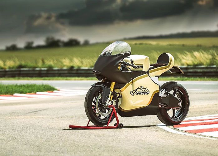 imagen 2 de Saroléa SP7. La moto eléctrica belga que quiere conquistar la Isla de Man.