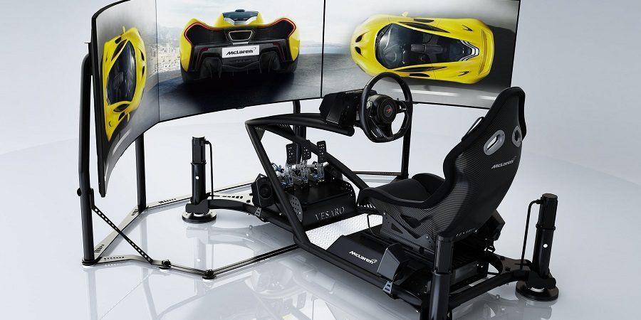 Simulador de McLaren: para sentirse como Fernando Alonso (o Vandoorme) en el salón de casa.