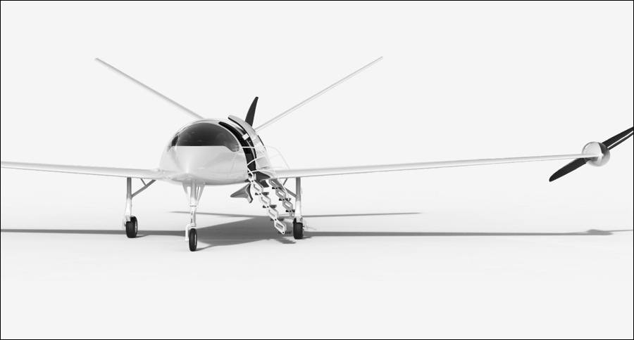 imagen 3 de Alice Aircraft, una avioneta con un motor eléctrico de altos vuelos.
