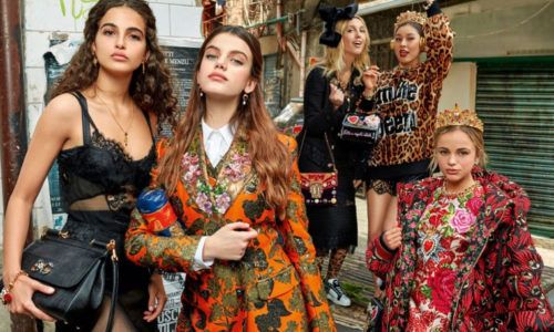 Las Millennials, protagonistas de la campaña de otoño de Dolce & Gabbana.