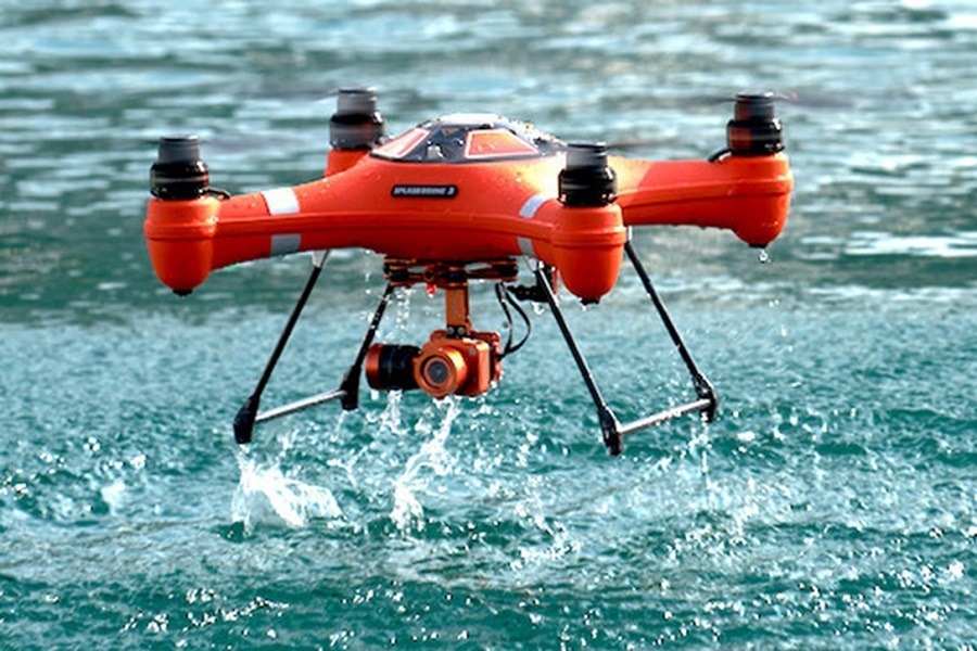 imagen 2 de Splash Drone 3, la nueva versión del dron resistente al agua.