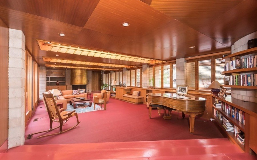 imagen 22 de ¿Te gustaría vivir en una casa diseñada por Frank Lloyd Wright?