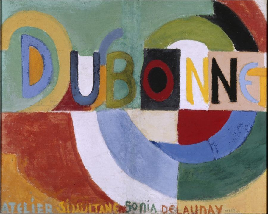 Sonia Delaunay Dubonnet, 1914 Pintura al agua sobre lienzo. 61 x 76 cm. Museo Nacional Centro de Arte Reina Sofía, Madrid