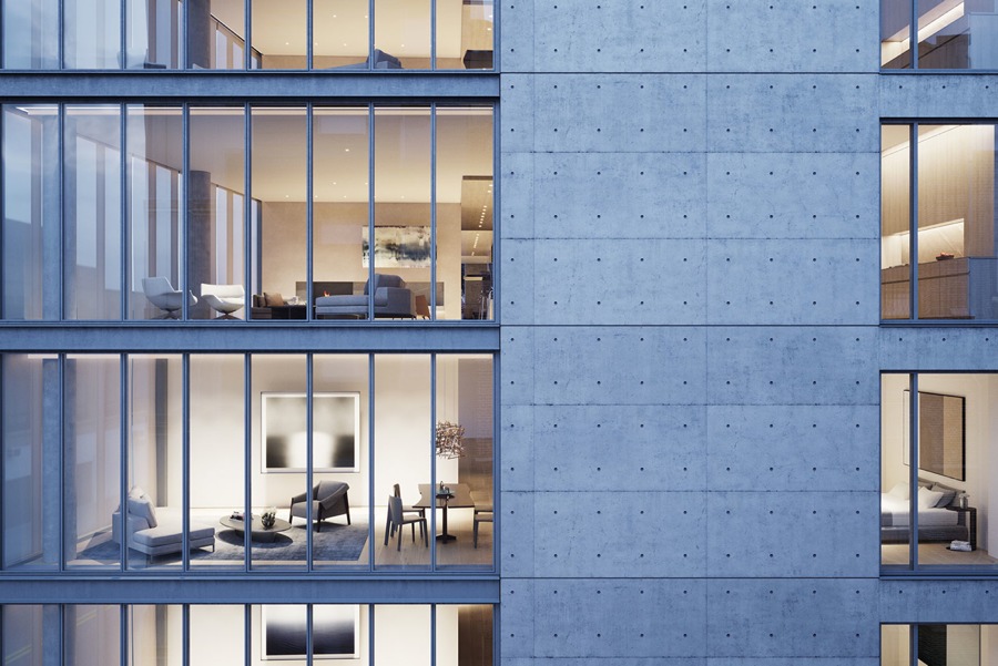 imagen 4 de 152 Elisabeth Street, el primer edificio neoyorquino de Tadao Ando, desvela nuevo interiorismo.