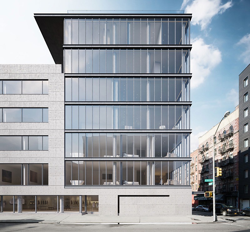 imagen 3 de 152 Elisabeth Street, el primer edificio neoyorquino de Tadao Ando, desvela nuevo interiorismo.