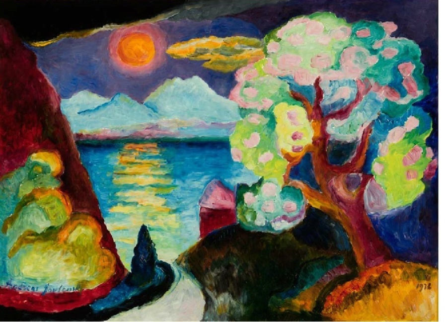 imagen 2 de Alexéi von Jawlensky, el amigo de Kandinsky, se establece en Málaga.