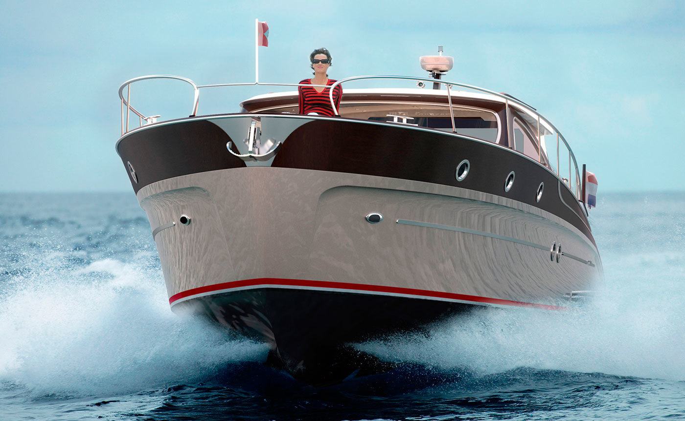 imagen 4 de Yates modernos, diseños clásicos: Breedendam Yacht MTB fourzero Wheelhouse.