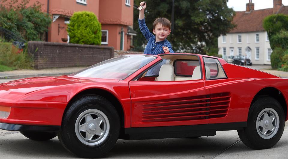 imagen 2 de El coche de juguete más caro del mundo es un Ferrari.
