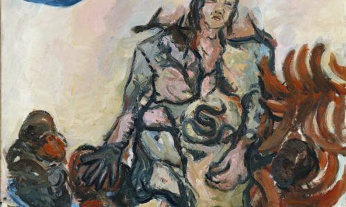 Los héroes de Georg Baselitz se pasean por el Guggenheim Bilbao.