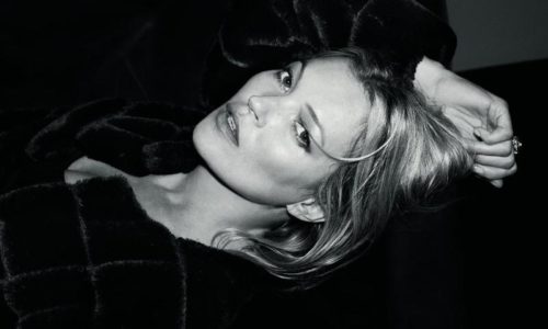 Reserved cuenta con Kate Moss para presentar su invierno en blanco y negro.