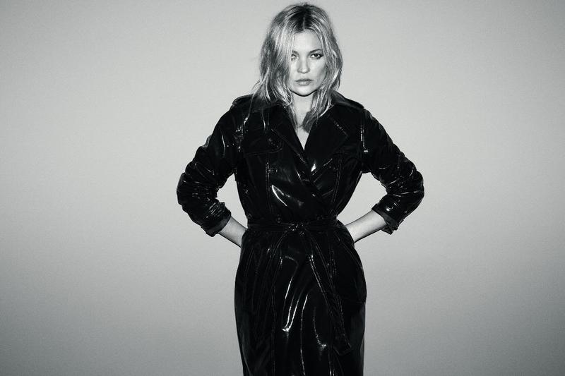 imagen 1 de Reserved cuenta con Kate Moss para presentar su invierno en blanco y negro.