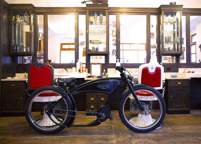 imagen 2 de Ruffian, la bicicleta eléctrica que comprarás si te gustan las motos antiguas.