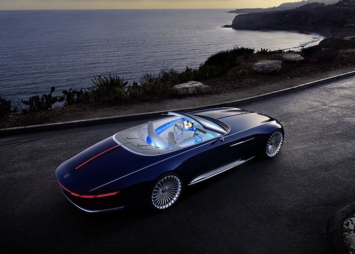 imagen 4 de Vision Mercedes-Maybach 6 Cabriolet. El cielo está debajo del cielo.