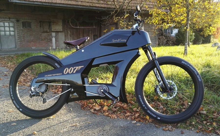 imagen 3 de Düsenspeed presenta la bicicleta de James Bond.