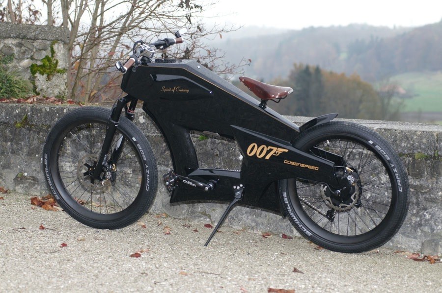 imagen 4 de Düsenspeed presenta la bicicleta de James Bond.