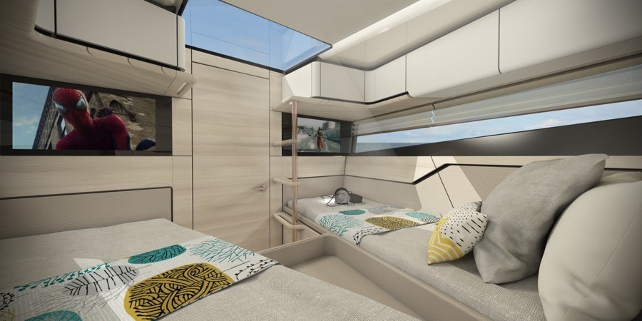 imagen 14 de Yate Superfly GT 42, una de las novedades más espectaculares de Cannes.