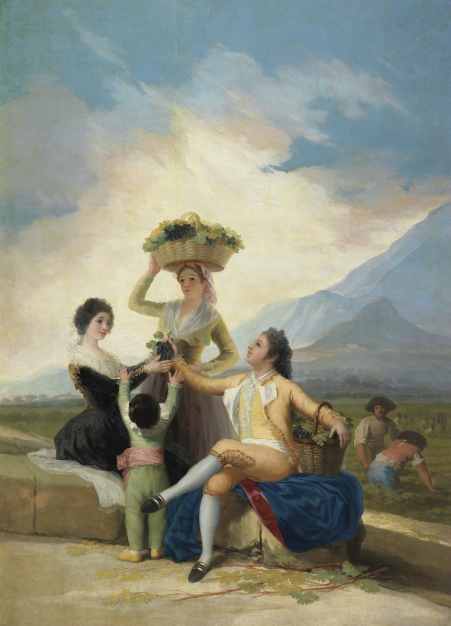 imagen 1 de Goya y su corte ilustrada viajan a Zaragoza.