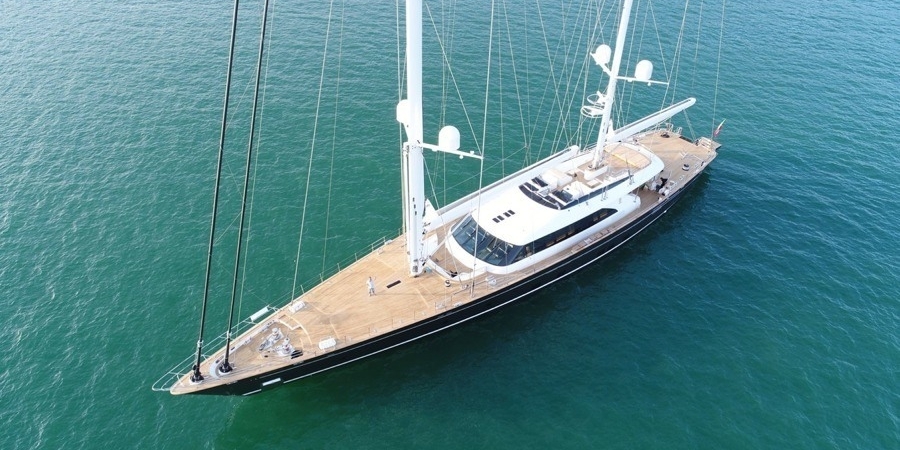 Perini Navi S/Y Seven, un velero de 60 metros de eslora... de ensueño.