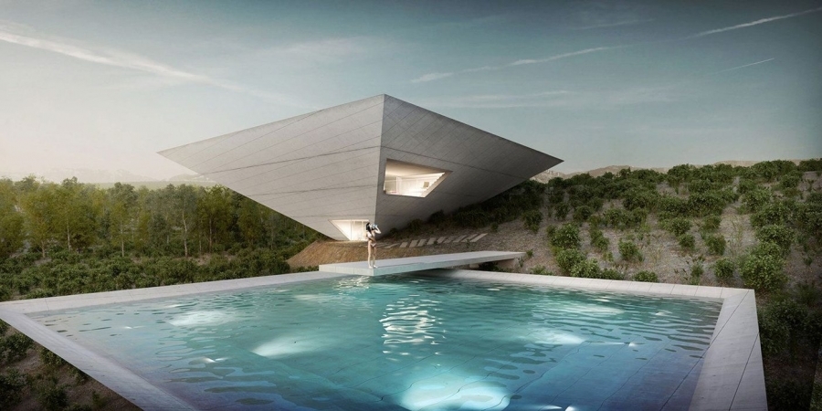 Pyramid Solo House, la casa más sorprendente de Teruel.