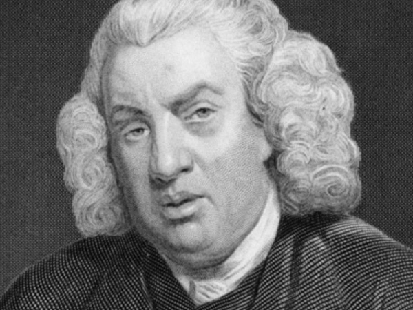 Samuel Johnson, el segundo autor más citado de la literatura inglesa.