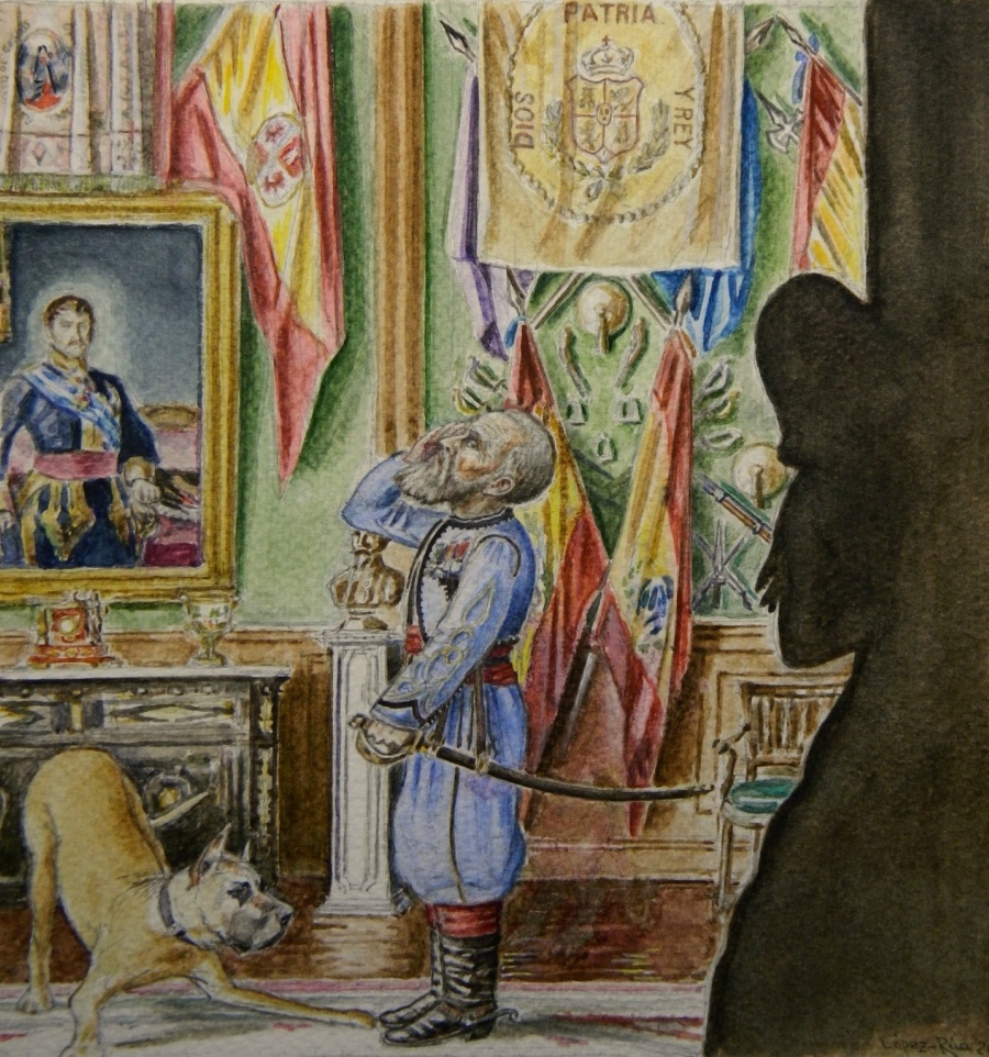 imagen 9 de Víctor López-Rúa ilustra al Marqués de Bradomín. Y a Valle-Inclán.