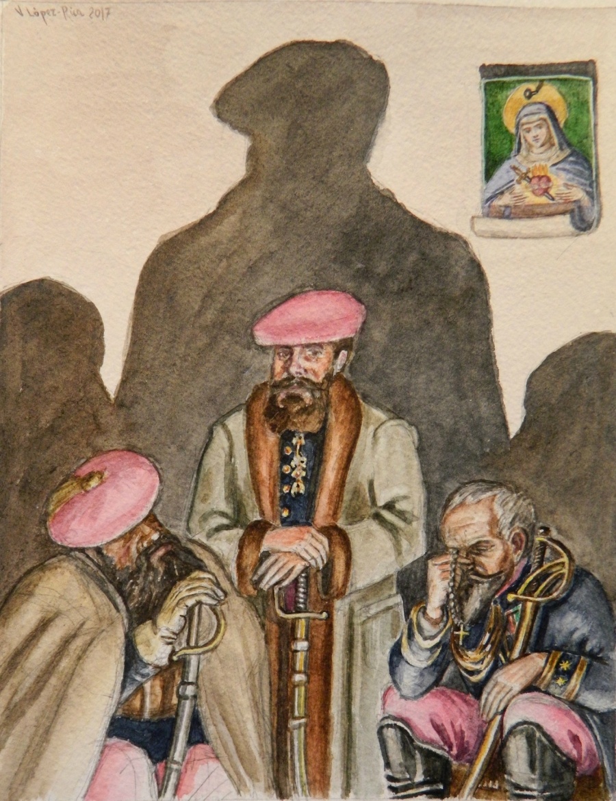 imagen 8 de Víctor López-Rúa ilustra al Marqués de Bradomín. Y a Valle-Inclán.
