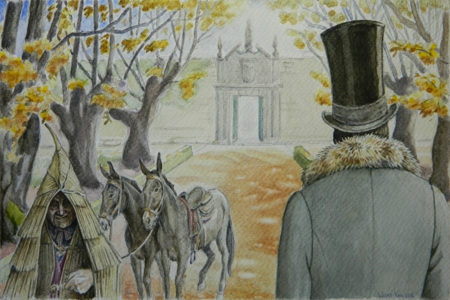 imagen 7 de Víctor López-Rúa ilustra al Marqués de Bradomín. Y a Valle-Inclán.