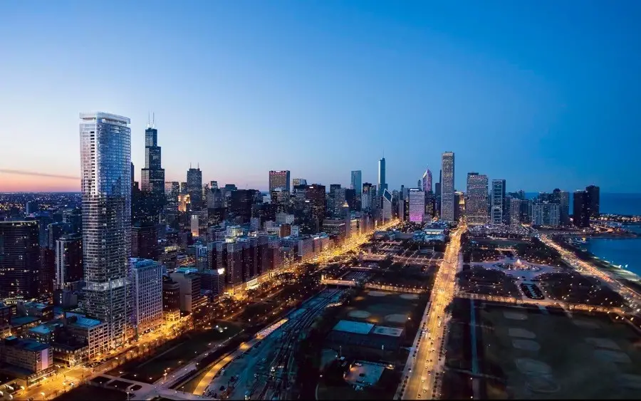 imagen 1 de 1000M, el exclusivo rascacielos que transforma el skyline de Chicago.