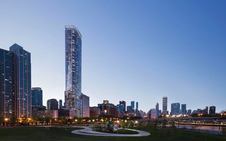 imagen 2 de 1000M, el exclusivo rascacielos que transforma el skyline de Chicago.