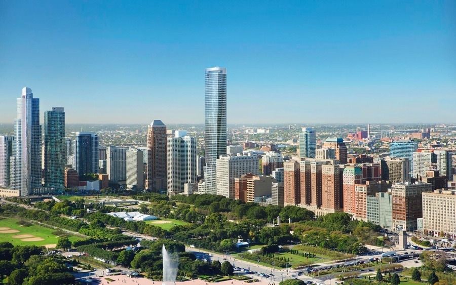 imagen 4 de 1000M, el exclusivo rascacielos que transforma el skyline de Chicago.
