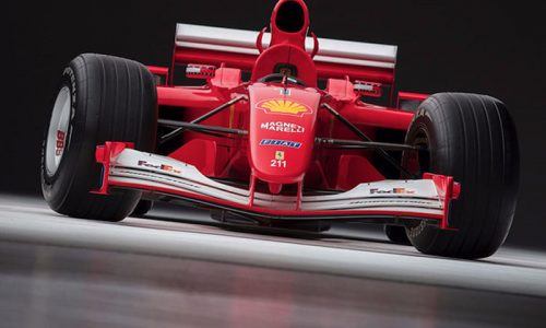 A subasta el Ferrari F2001 de Michael Schumacher ¿Hacen unas vueltas?